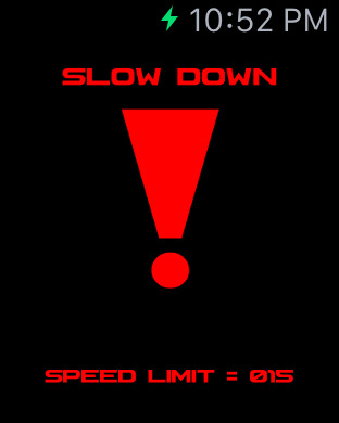 【免費交通運輸App】AntiSpeed-Speedometer and Speed Limit Alert for Apple Watch-APP點子