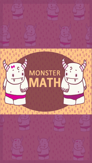 Monster Math - Addition Subtraction Multiplication and Division Practice All Them.