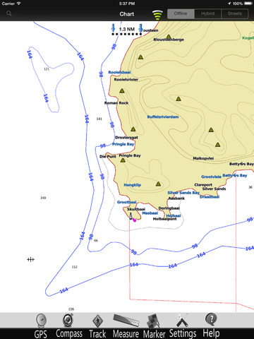 Africa S Nautical Charts Pro screenshot 4