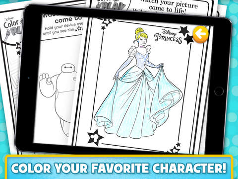 【免費娛樂App】Disney Color and Play - now with Disney Princesses!-APP點子