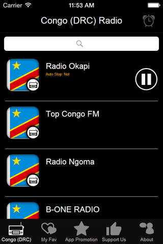 Congo (DRC) Radio screenshot 2