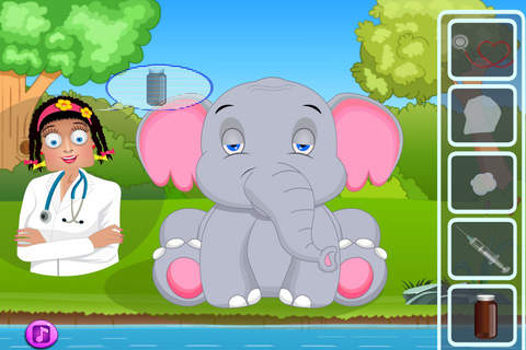 Zoo Animal Doctor - Panda,Elephant,Monkey,Giraffa screenshot 3