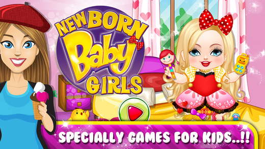 免費下載遊戲APP|New Born baby girls care app開箱文|APP開箱王