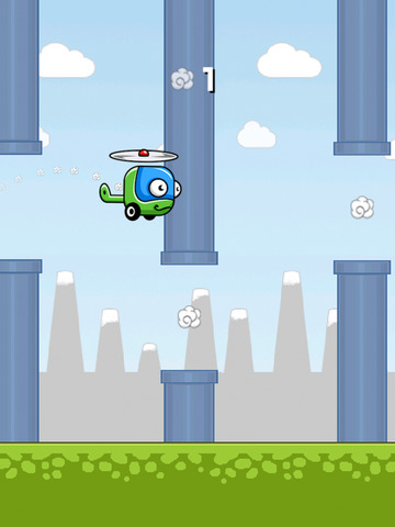 【免費遊戲App】Flappy Helicopter - Insanely Hard-APP點子