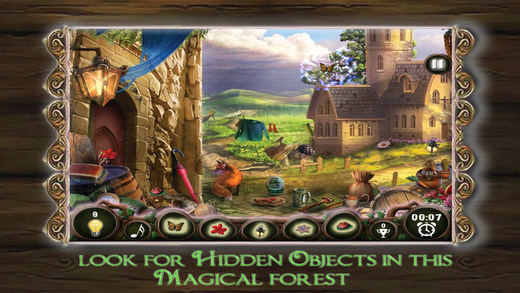 【免費遊戲App】Forest Village Hidden Objects-APP點子