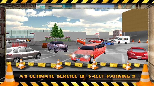 Limo Parking Simulator Game 3D