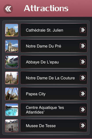 Le Mans Offline Travel Guide screenshot 3