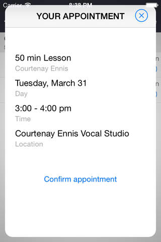 Courtenay Ennis Vocal Studio screenshot 2