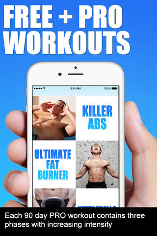 Gym Training Lite - Gain fitness, build muscle, exercise and burn calories. screenshot 2