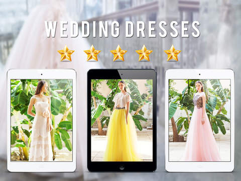 Wedding Dress Design Ideas for iPad
