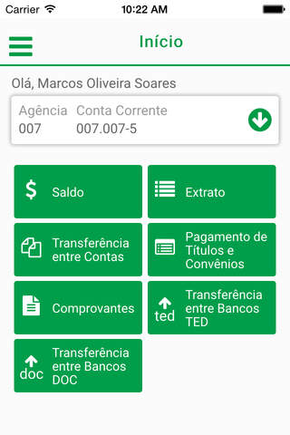 Banco da Amazônia screenshot 2