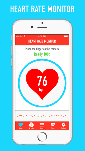Heart Rate Monitor - Check Pulse Heartbeat Tracker Health Activity