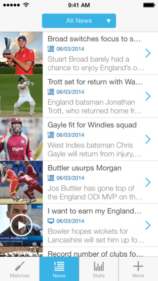 【免費運動App】ECB Cricket-APP點子