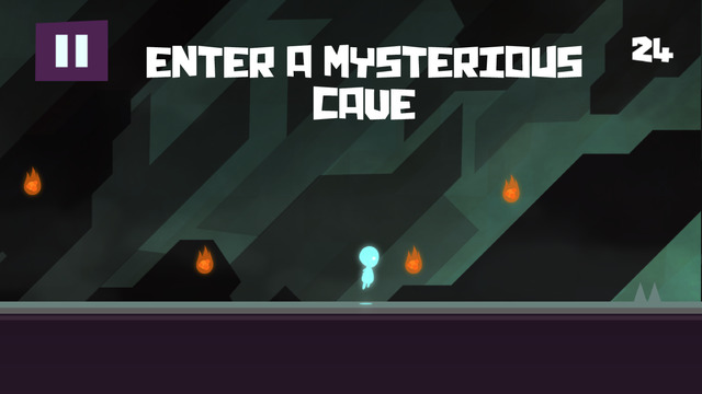 Run O Ghost - Impossible Vector Neon Cave Dash