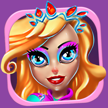 Princess dress-up games - girls make up salon 遊戲 App LOGO-APP開箱王