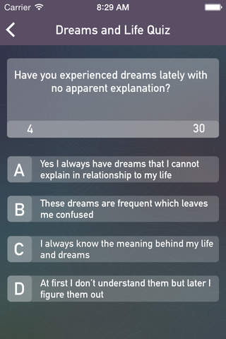 Dream Quiz: Discover Your Dreams and Interpret What They Mean screenshot 2