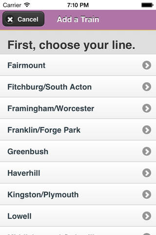 T-on-Time Boston Commuter Rail screenshot 2