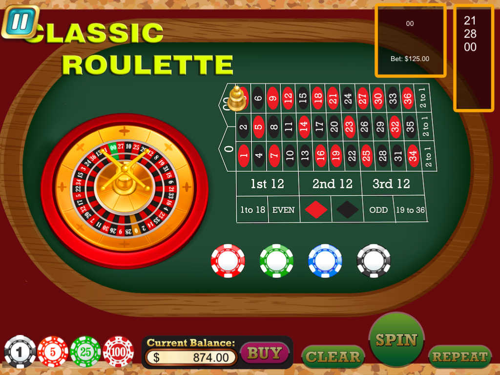Roulette all in