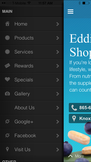 【免費健康App】Eddie's Health Shoppe-APP點子