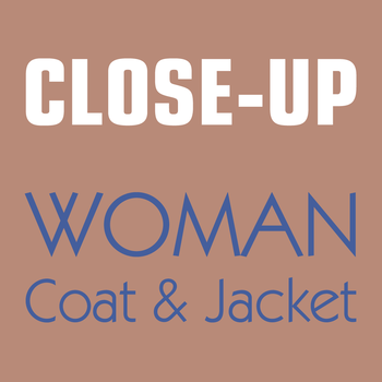 Close-Up Woman Coat & Jacket LOGO-APP點子