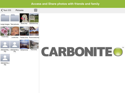 【免費生產應用App】Carbonite Mobile-APP點子