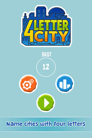 Four Letter City - Spell World Cities Quickly in this Word Trivia & Anagram screenshot 2