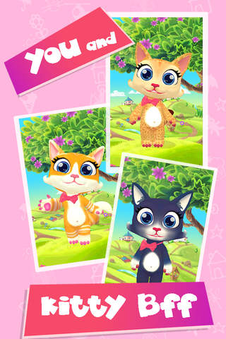 Cute Kitty: My Virtual Cat Pet screenshot 2