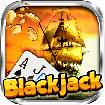 Aarghh! PIRATE BAY BlackJack - Play the Online Monte Carlo Casino Card Game with Real Las Vegas Odds for Free ! LOGO-APP點子