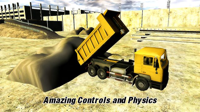 【免費遊戲App】Sand Excavator – Heavy Duty Digger machine Construction Crane Dump Truck Loader 3D Simulator Game-APP點子