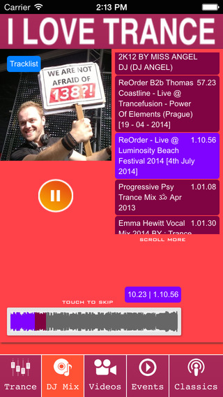 【免費音樂App】I Love Trance-APP點子
