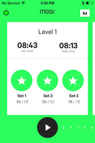 Moov 7 Minute+ Workout Coaching + Tracking screenshot 4