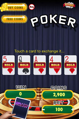 AAA Lucky Deal Poker - Classic Casino Game screenshot 4