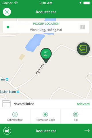 Open99.vn - Taxi Booking App screenshot 4