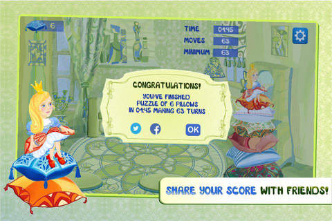 Princess And The Pea (Hanoi Puzzle) screenshot 4