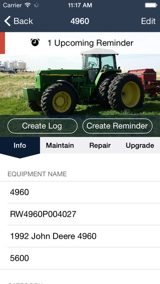 【免費生產應用App】Tractor Tracker-APP點子