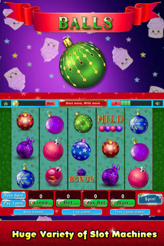 Christmas Slots Pro screenshot 2