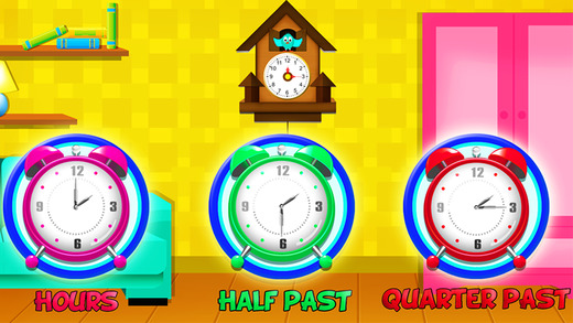 【免費遊戲App】Kids time telling – clock game-APP點子