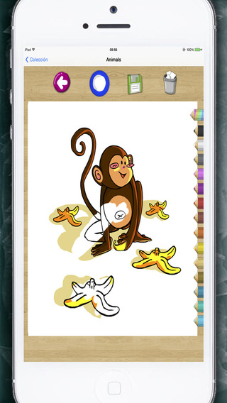 Animals for painting and coloring for kids with magic marker - Premium