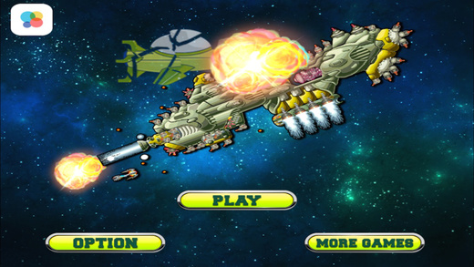 Alien Spaceship Attack - Zero Gravity Wars Laser Cannon Space Battlefront Game