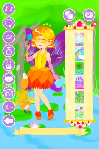 Fairy Fashion Show Dress Up Gold screenshot 2