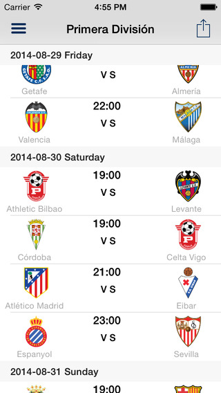 免費下載運動APP|Spanish Football league -- La Liga 2014-2015 app開箱文|APP開箱王
