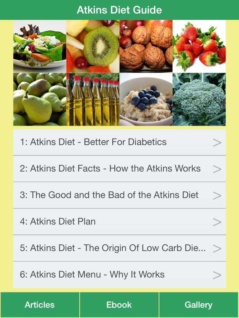 App Shopper Atkins Diet Guide Have a Fit & Healthy with Atkins