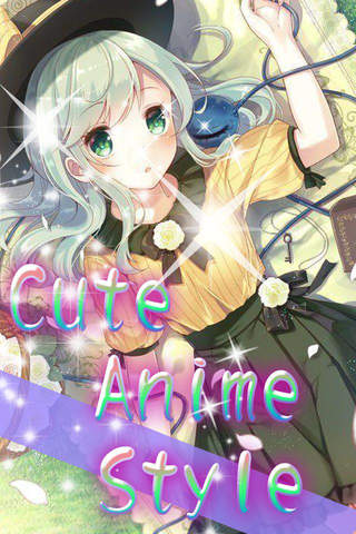 Cute Anime Style - dress up games for girls screenshot 2