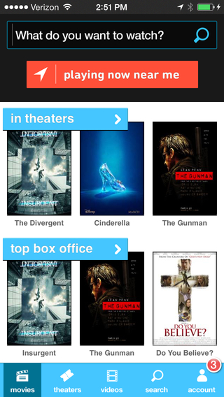 【免費娛樂App】Movies by Moviefone with Theater Showtimes, Trailers & Tickets-APP點子