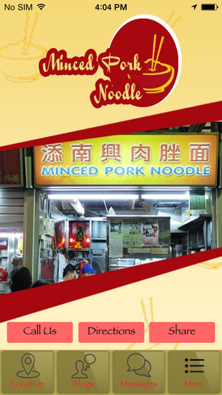 Minced Pork Noodle