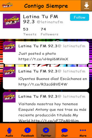 Latina 92.3 FM Aruba screenshot 2