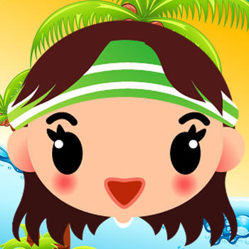 Princess Jump : Fashion Girl Have Fun On The Beach LOGO-APP點子