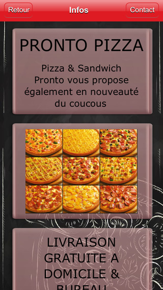 【免費生活App】Pronto pizza.-APP點子