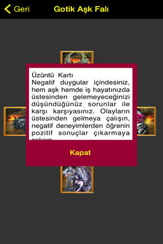 Gotik Aşk Falı screenshot 4