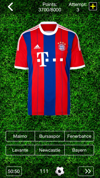 【免費遊戲App】Football Quiz 2015 - Guess the Football Club Shirt!-APP點子